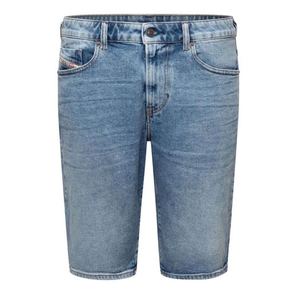 Diesel Mens Denim Slim Shorts / Blue Denim